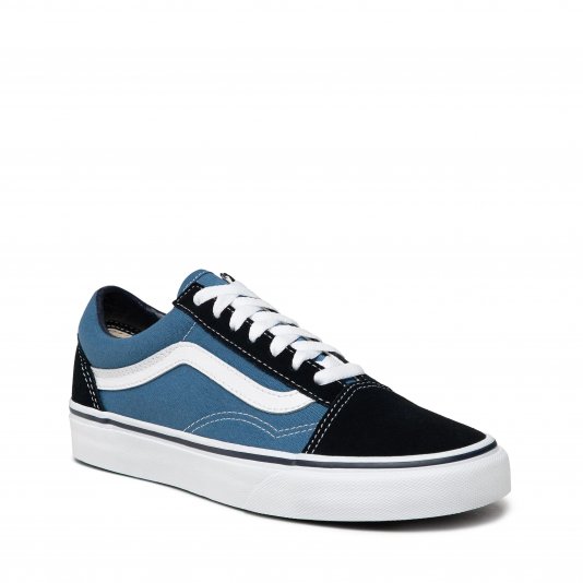 Old Skool Navy/White