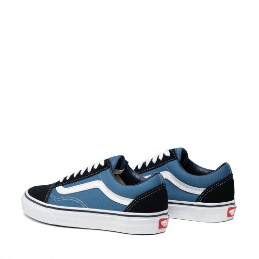 Old Skool Navy/White