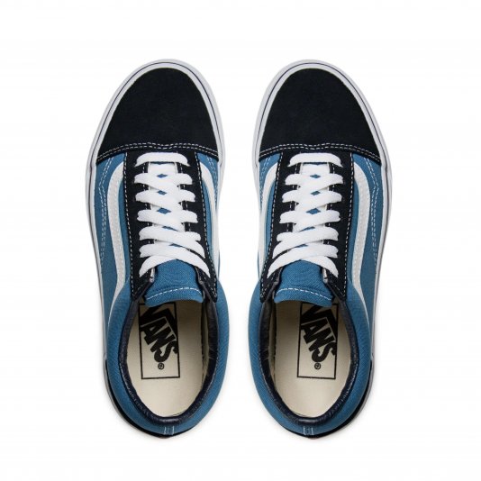 Old Skool Navy/White