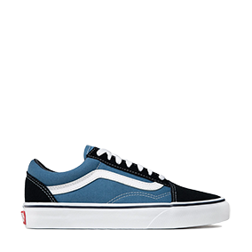 Old Skool Navy/White