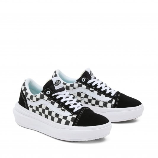 Old Skool Overt CC Black Checkerboard