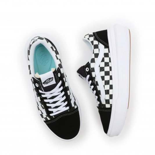 Old Skool Overt CC Black Checkerboard