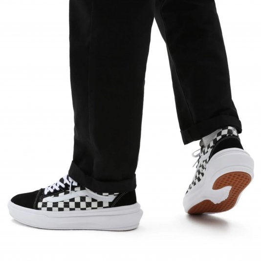 Old Skool Overt CC Black Checkerboard
