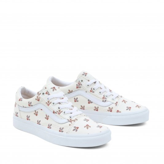 Old Skool Petit Motif White