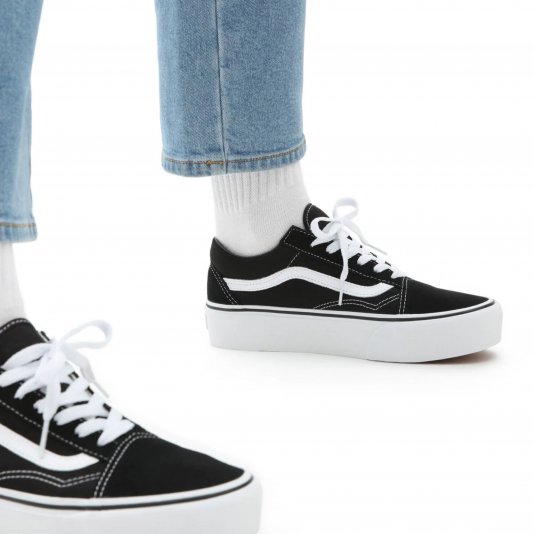 Old Skool Platform Black