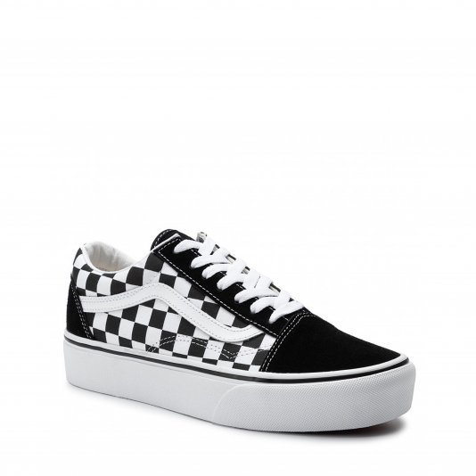 Old Skool Platform Checkerboard