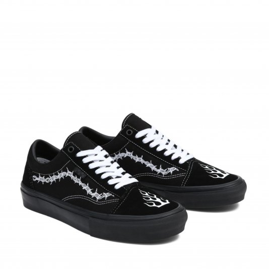 Old Skool Skate X Elijah Berle Black/White