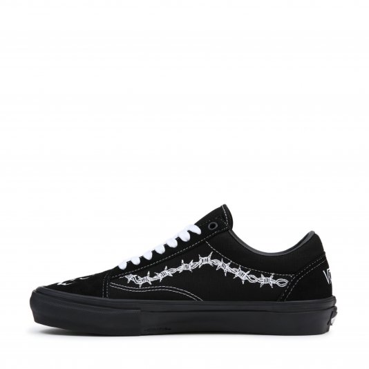 Old Skool Skate X Elijah Berle Black/White
