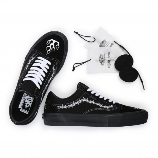 Old Skool Skate X Elijah Berle Black/White