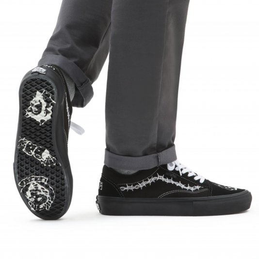 Old Skool Skate X Elijah Berle Black/White