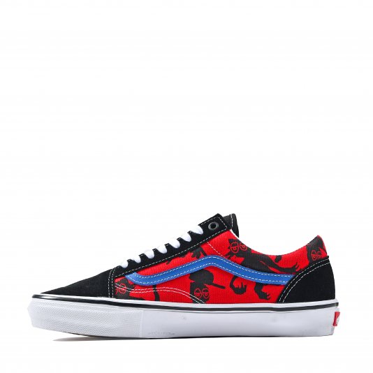 Old Skool Skate X Krooked By Natas Black/Red