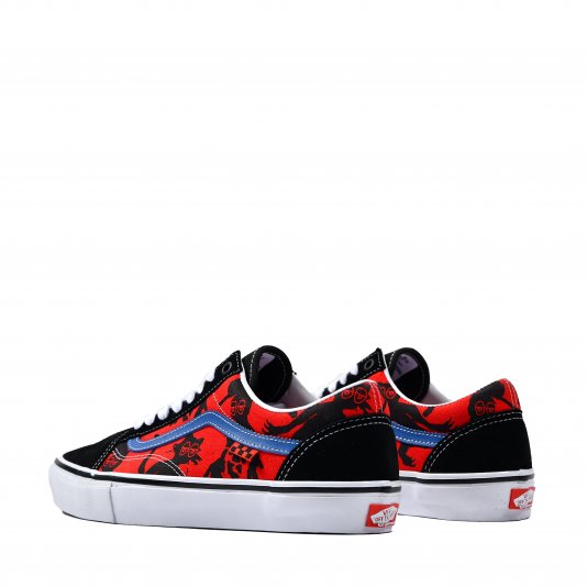 Old Skool Skate X Krooked By Natas Black/Red