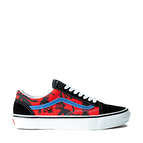 Old Skool Skate X Krooked By Natas Black/Red