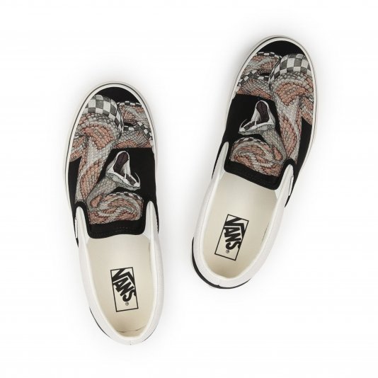 Slip-On Classic Desert Snake/Black