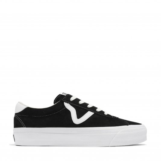 Sport 73 LX Pig Suede Black/White