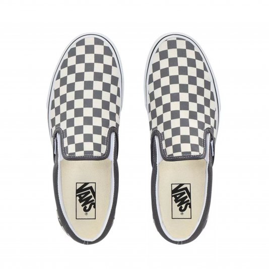 Classic Slip-On Black Checkerboard