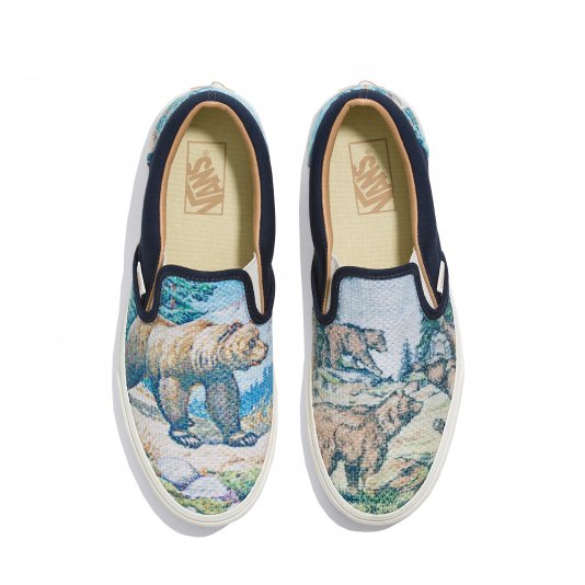Classic Slip-On Cali Tapestry/Forest