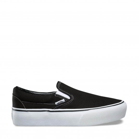 Classic Slip-On Platform Black