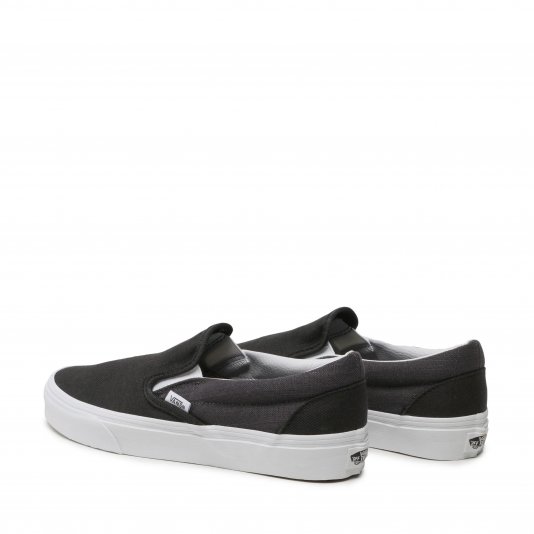 Classic Slip-On Summer Linen Black