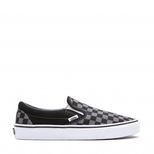 Slip-On Classic Checkerboard Black/Pewter