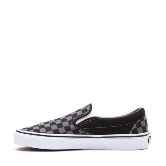 Slip-On Classic Checkerboard Black/Pewter