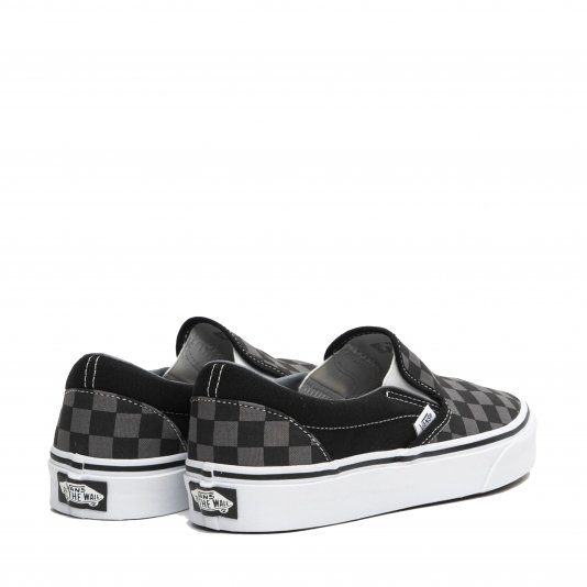 Slip-On Classic Checkerboard Black/Pewter