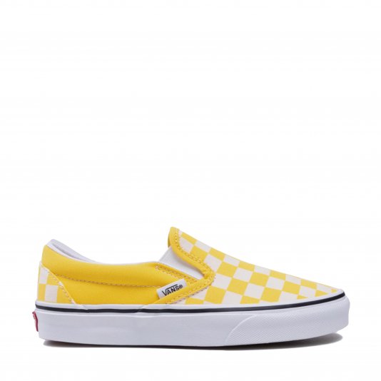 Slip-On Classic Checkerboard Lemon Chrome