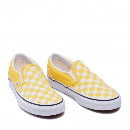 Slip-On Classic Checkerboard Lemon Chrome