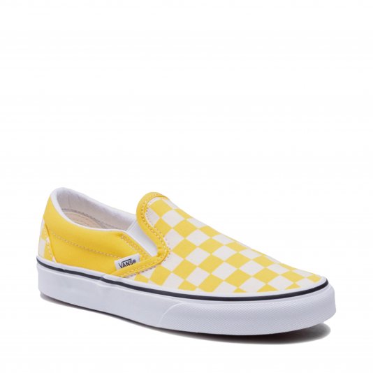 Slip-On Classic Checkerboard Lemon Chrome