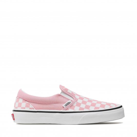 Slip-On Classic Checkerboard Pink/True White