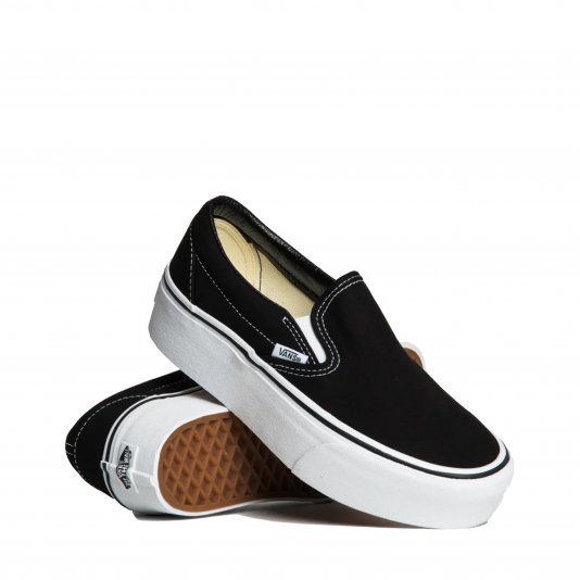 Slip-On Classic Max Stackform Black/True White