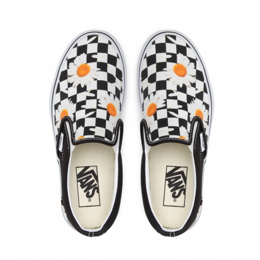 Slip-On Love Me Love Me Not Daisy/True White
