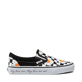Slip-On Love Me Love Me Not Daisy/True White