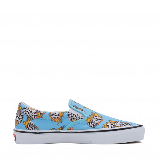 Slip-On Skate Synth Blue