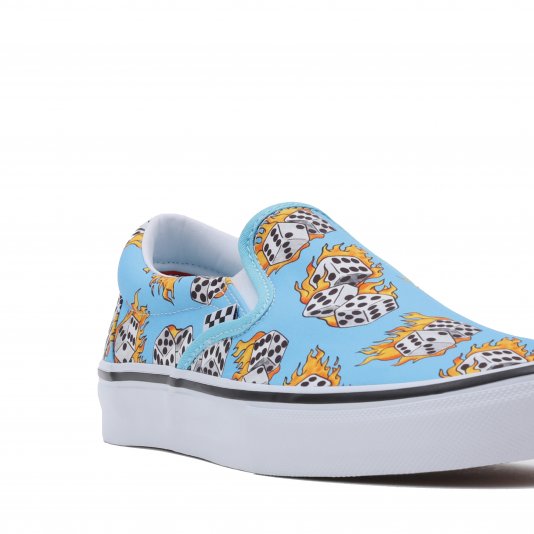 Slip-On Skate Synth Blue