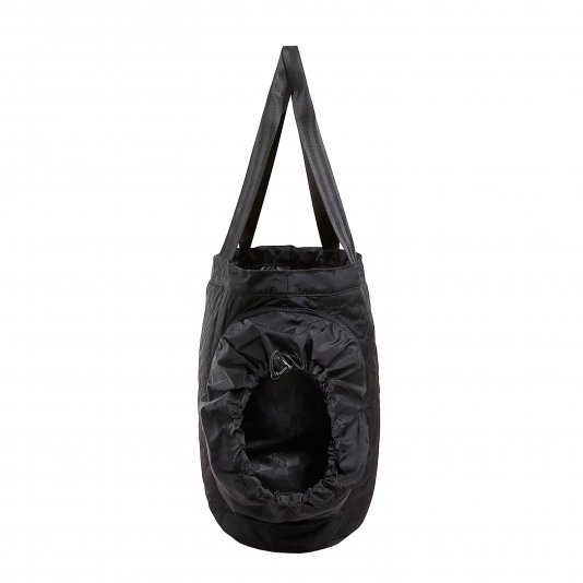 Premium Quilted Camo Cargo Tote Black