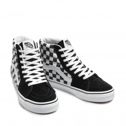 Sk8-HI Checkerboard Black/True White