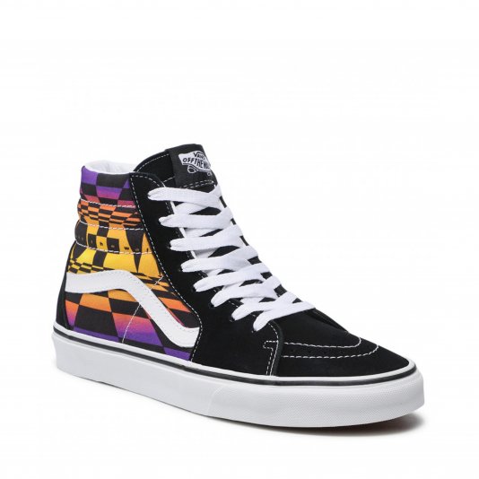 Sk8-HI Graphic Check Black/Multi
