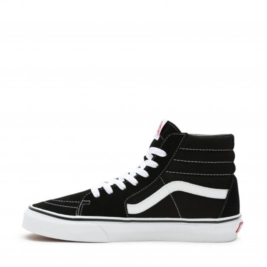 Sk8-HI White/Black Suede
