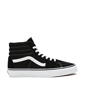 Sk8-HI White/Black Suede