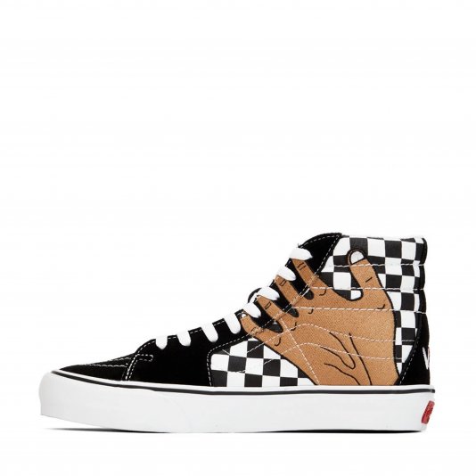 Sk8-HI X Imran Potato VR3 LX Black Checkerboard