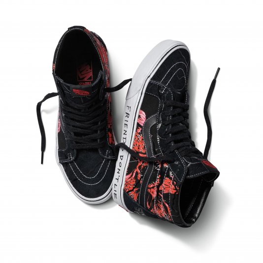 Sk8-HI X Stranger Things Reissue Black/Red