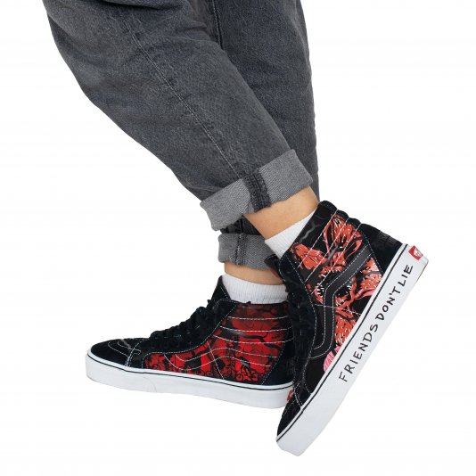 Sk8-HI X Stranger Things Reissue Black/Red