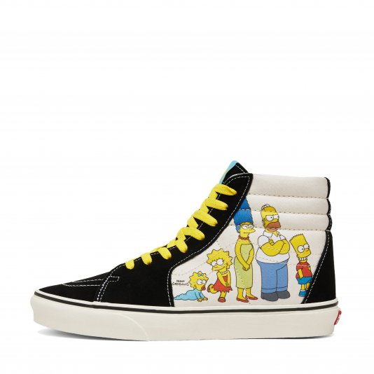 Sk8-HI X The Simpsons 1987-2020 Multicolor